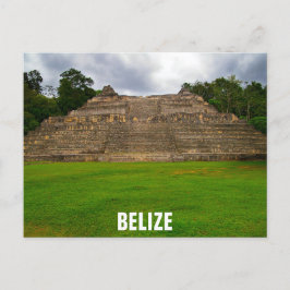 Belize Mayan Ruins Caracol Travel Photo Briefkaart