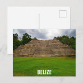 Belize Mayan Ruins Caracol Travel Photo Briefkaart (Voorkant / Achterkant)