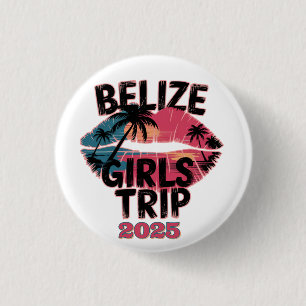 Belize Meisjes reis Tropisch avontuur Ronde Button 3,2 Cm