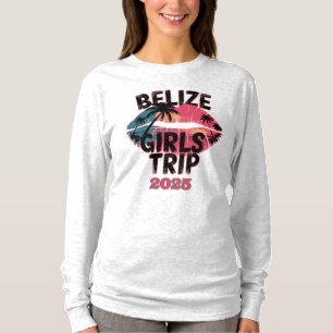 Belize Meisjes reis Tropisch avontuur T-shirt