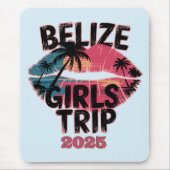 Belize Meisjesreis Tropisch Avontuur Muismat (Voorkant)