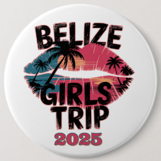 Belize Meisjesreis Tropisch Avontuur Ronde Button 6,0 Cm