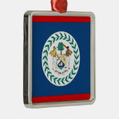 Belize Metalen Ornament (Rechts)