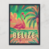 Belize Midden-Amerika  Tropische jaren 1950 Briefkaart (Voorkant)