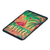 Belize Midden-Amerika  Tropische jaren 1950 Magneet (Linkerzijde)