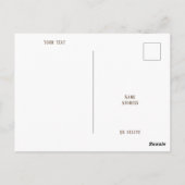 Belize Midden-Amerika vakantie Retro Briefkaart (Achterkant)