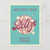 Belize Midden-Amerika vakantie Retro Briefkaart (Voorkant)