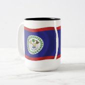 Belize Mok vlag (Voorkant links)