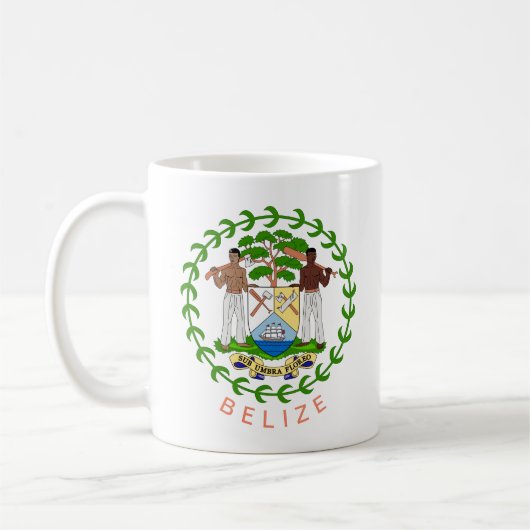 Belize Mok wapenkoffie (Links)