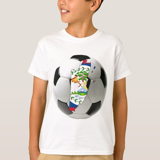 Belize nationaal team t-shirt (Voorkant)