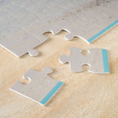 Belize Palm Tree Beach Caribische Oceaan Zeegezich Legpuzzel (Zijkant)