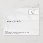 Belize Palm Trees en Caraïbisch Zee Landschap Briefkaart (Achterkant)