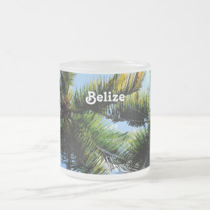 Belize Palm Trees Matglas Koffiemok