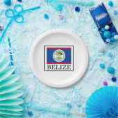 Belize Papieren Bordje (Feest)