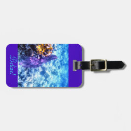 Belize Personalized Bagagelabel