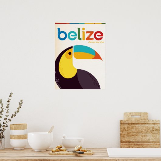 BELIZE POSTER (Keuken)