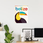 BELIZE POSTER (Thuiskantoor)