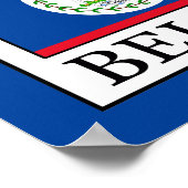 Belize Poster (Hoek)