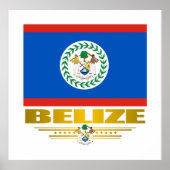 "Belize Pride" Posters en Prints (Voorkant)
