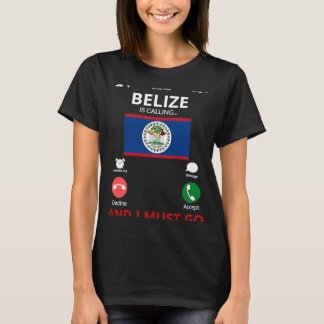 Belize roept t-shirt