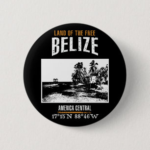 Belize Ronde Button 5,7 Cm