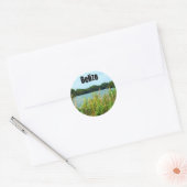 Belize Ronde Sticker (Envelop)