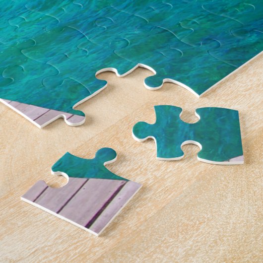 Belize San Pedro. Legpuzzel (Zijkant)