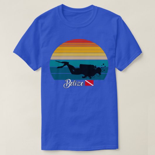 Belize Scuba Diving Gift T-shirt (Design voorkant)