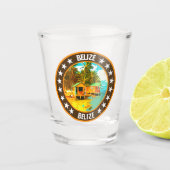 Belize Shot Glas (Voorkant)
