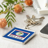 Belize Sleutelhanger (Zijkant)