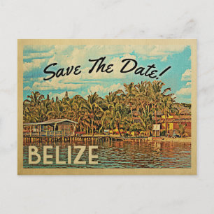 Belize sparen de  Briefkaarten van de Datum