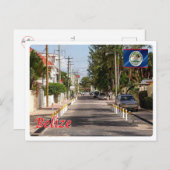 Belize - Stad - Briefkaart (Voorkant / Achterkant)