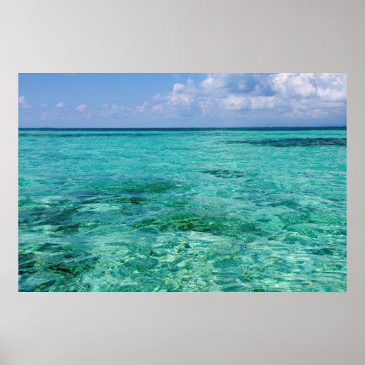Belize, Stann Creek, Southwater Cay Poster (Voorkant)