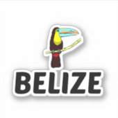 BELIZE STICKER (Voorkant)