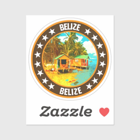 Belize Sticker (Vel)