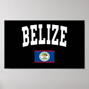 Belize Style Poster