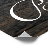 Belize Sunrise Poster2 Poster (Hoek)