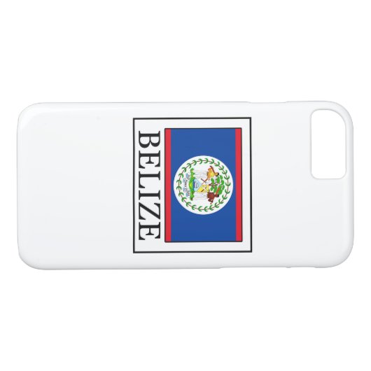 Belize-telefooncel Case-Mate iPhone Case (Achterkant (Horizontaal))