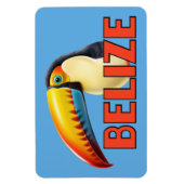 BELIZE Toucan Magneet (Verticaal)