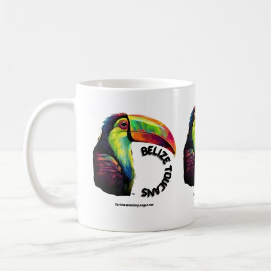 Belize Toucans - CaribbeanHockeyLeague.com Koffiemok (Links)