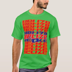 Belize Trapsgewijs tekst 2 T-shirt
