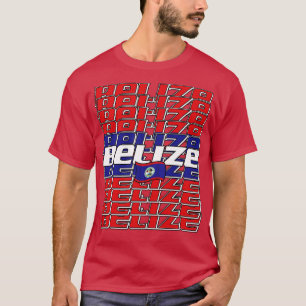 Belize Trapsgewijs tekst 3 T-shirt