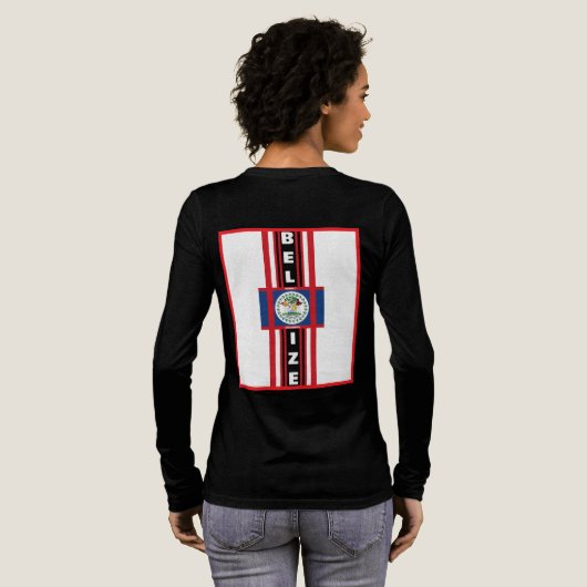 Belize Tri-Blend Shirt (Achterkant)