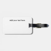 Belize Tropical Beach Bagagelabel (Achterkant horizontaal)