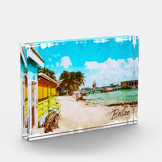 Belize Tropical Paradise Travel Fotoblokken (Links)