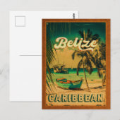 Belize  tropisch zeereizen briefkaart (Voorkant / Achterkant)