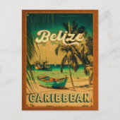 Belize  tropisch zeereizen briefkaart (Voorkant)