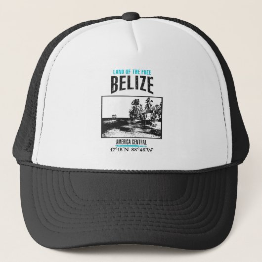 Belize Trucker Pet (Voorkant)