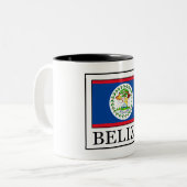 Belize Tweekleurige Koffiemok (Voorkant links)