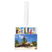 Belize Vacation Travel Photos met Kerstmis Decoratie (Voorkant)